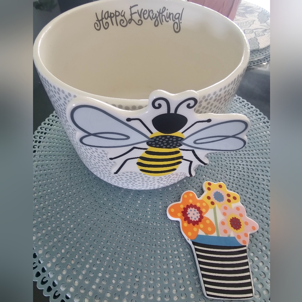 Happy Everything Decorative Mini  Bowl